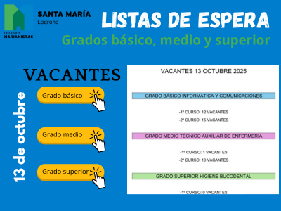 Vacantes grados